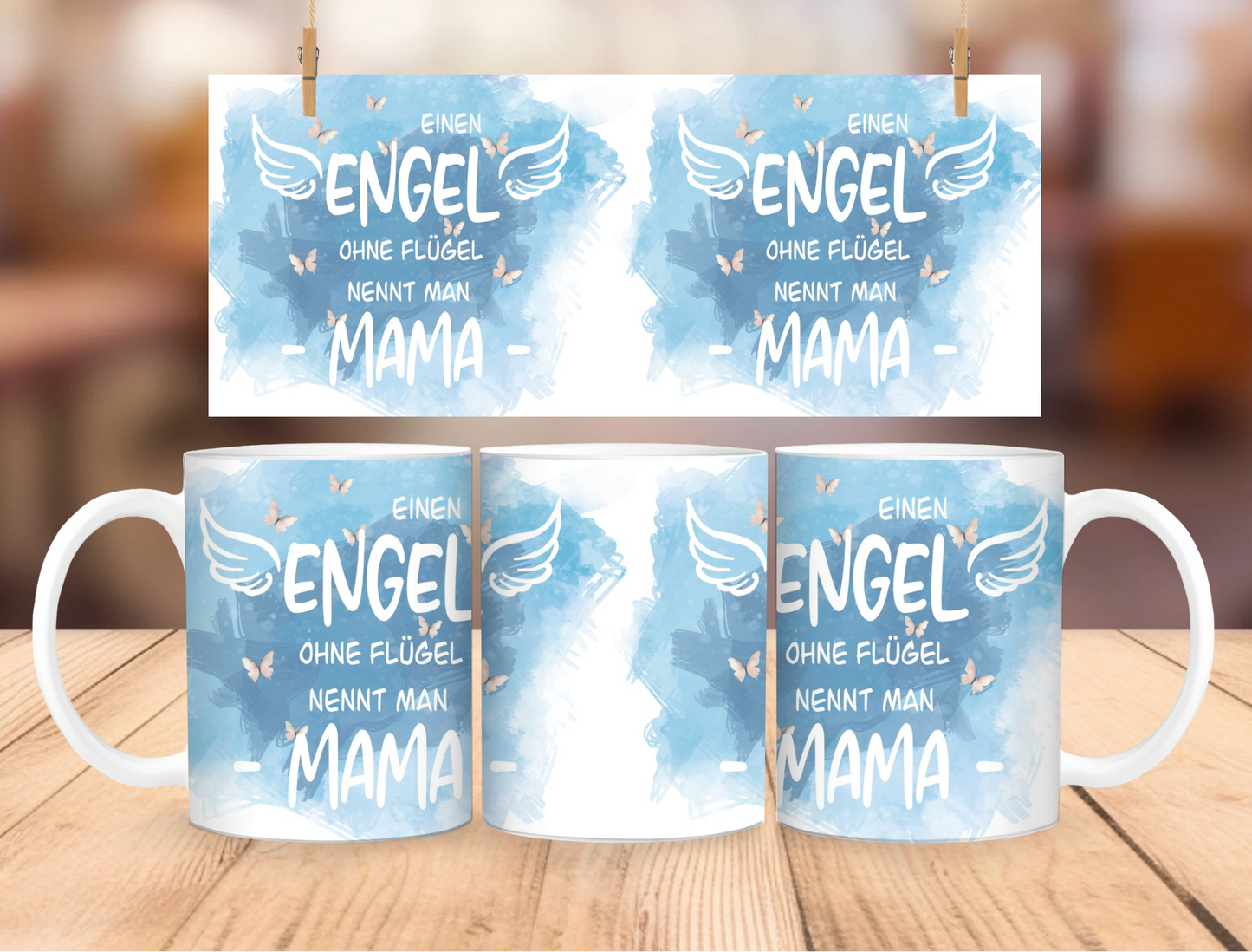 Tasse „Mama – Ein Engel ohne Flügel“