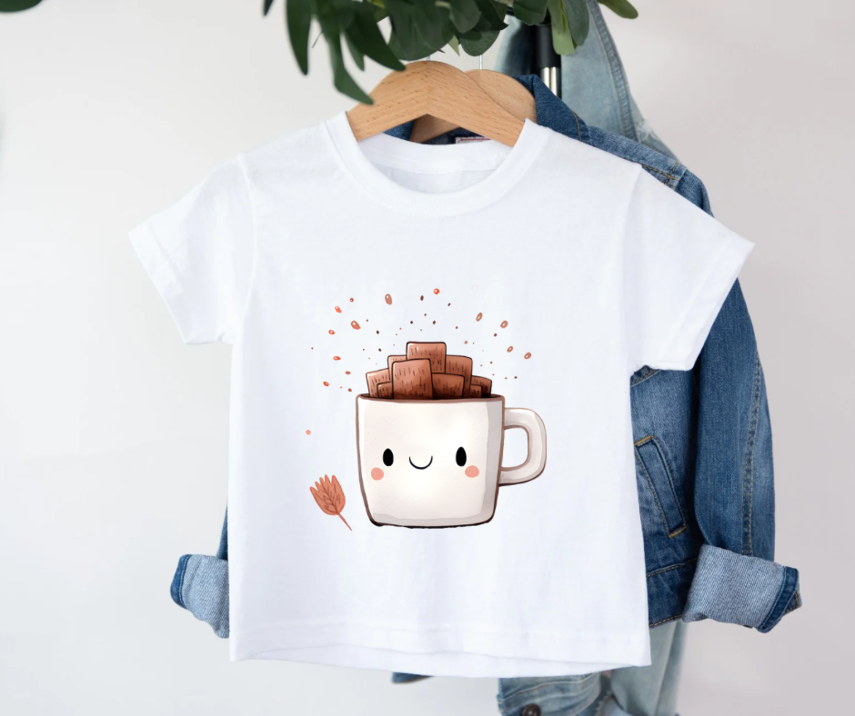 Bügelbild Weihnachten Tasse