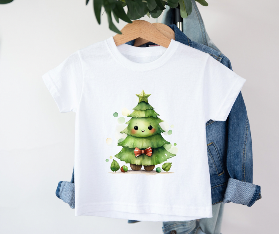 Bügelbild Weihnachten Baum