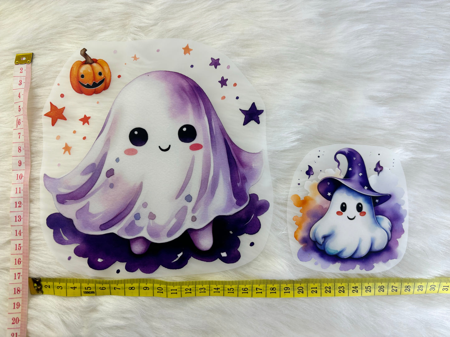 Bügelbild Halloween Gespenst
