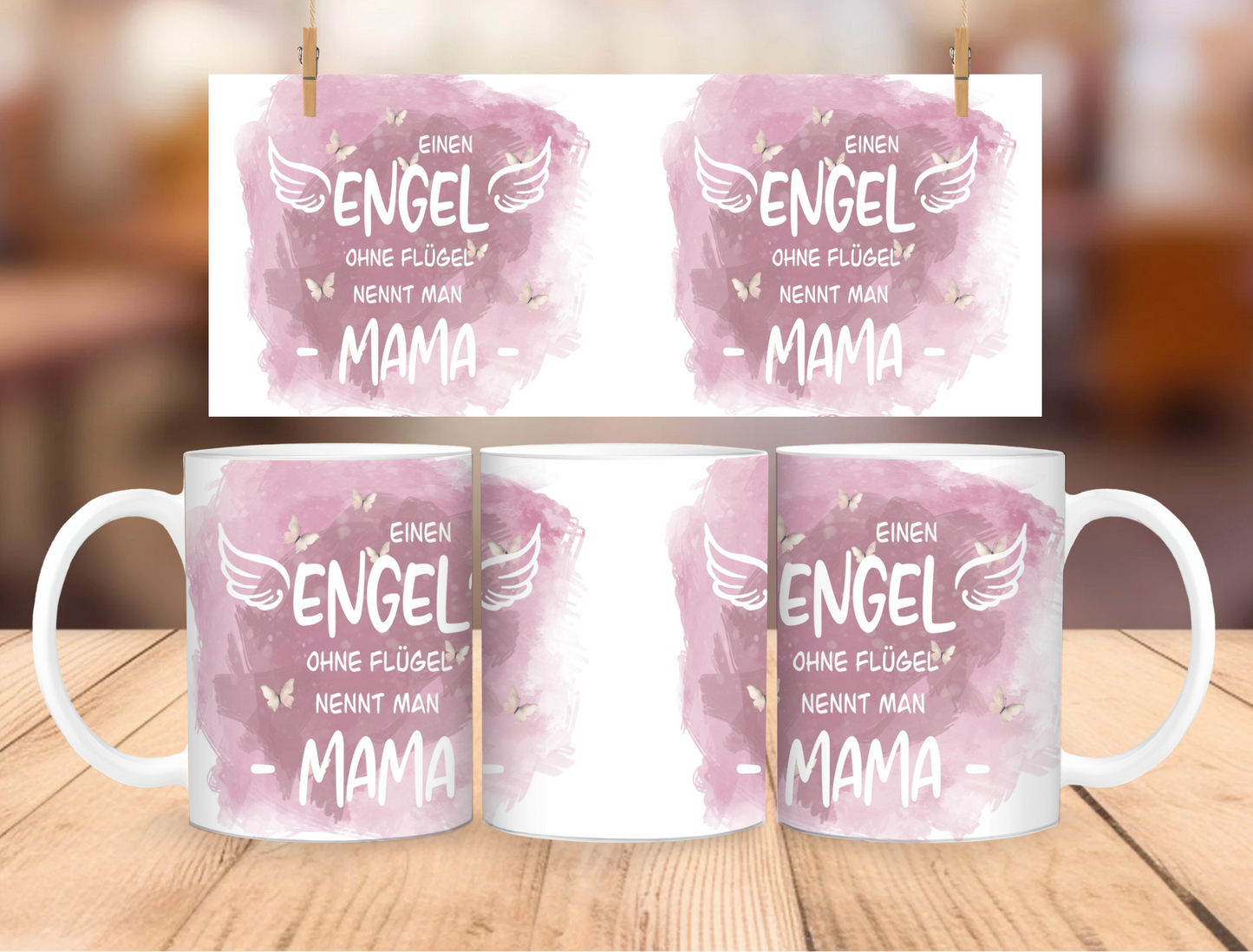 Tasse „Mama – Ein Engel ohne Flügel“
