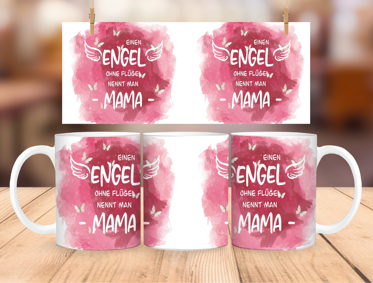 Tasse „Mama – Ein Engel ohne Flügel“
