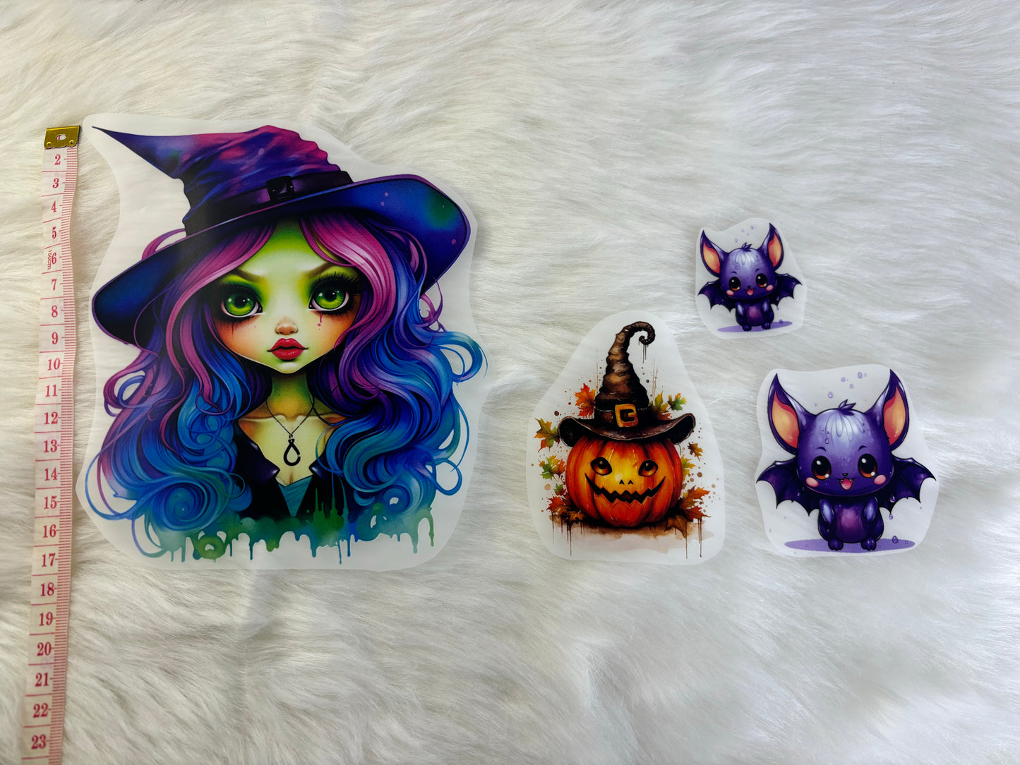 Bügelbild Halloween Fledermaus