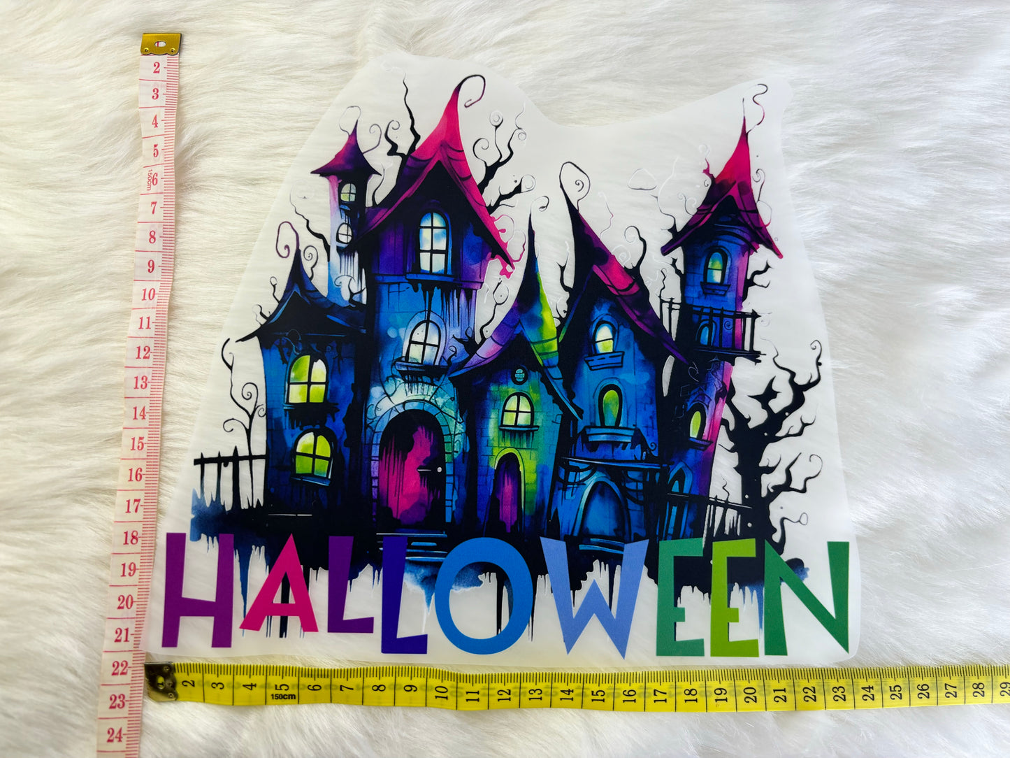 Bügelbild Halloween Gespenst