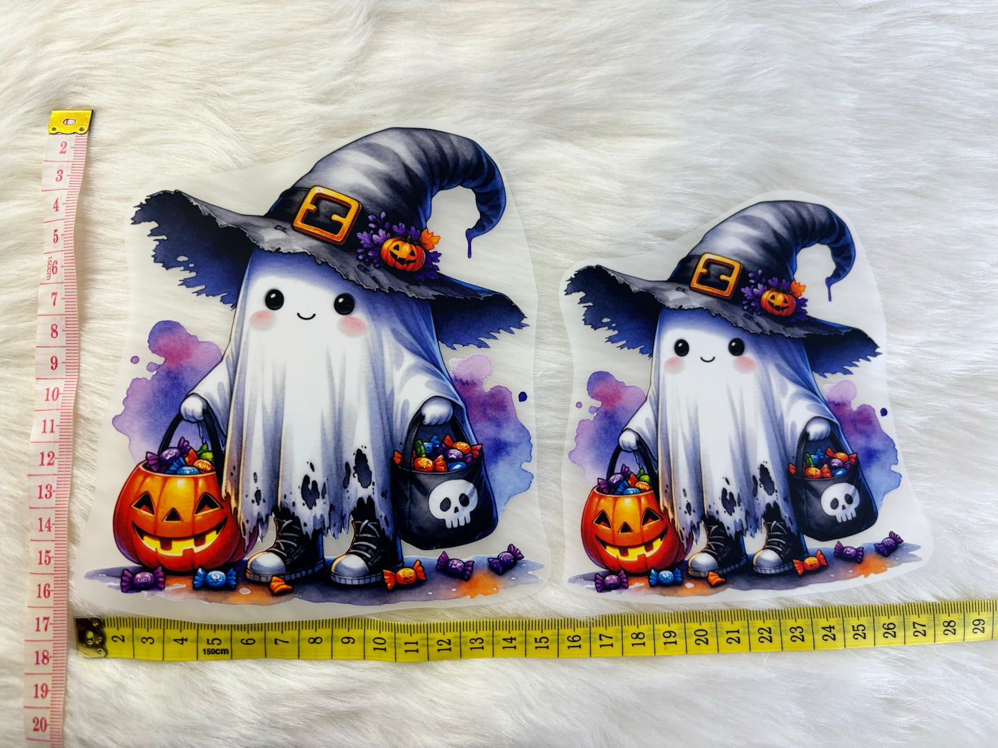 Bügelbild Halloween Geist