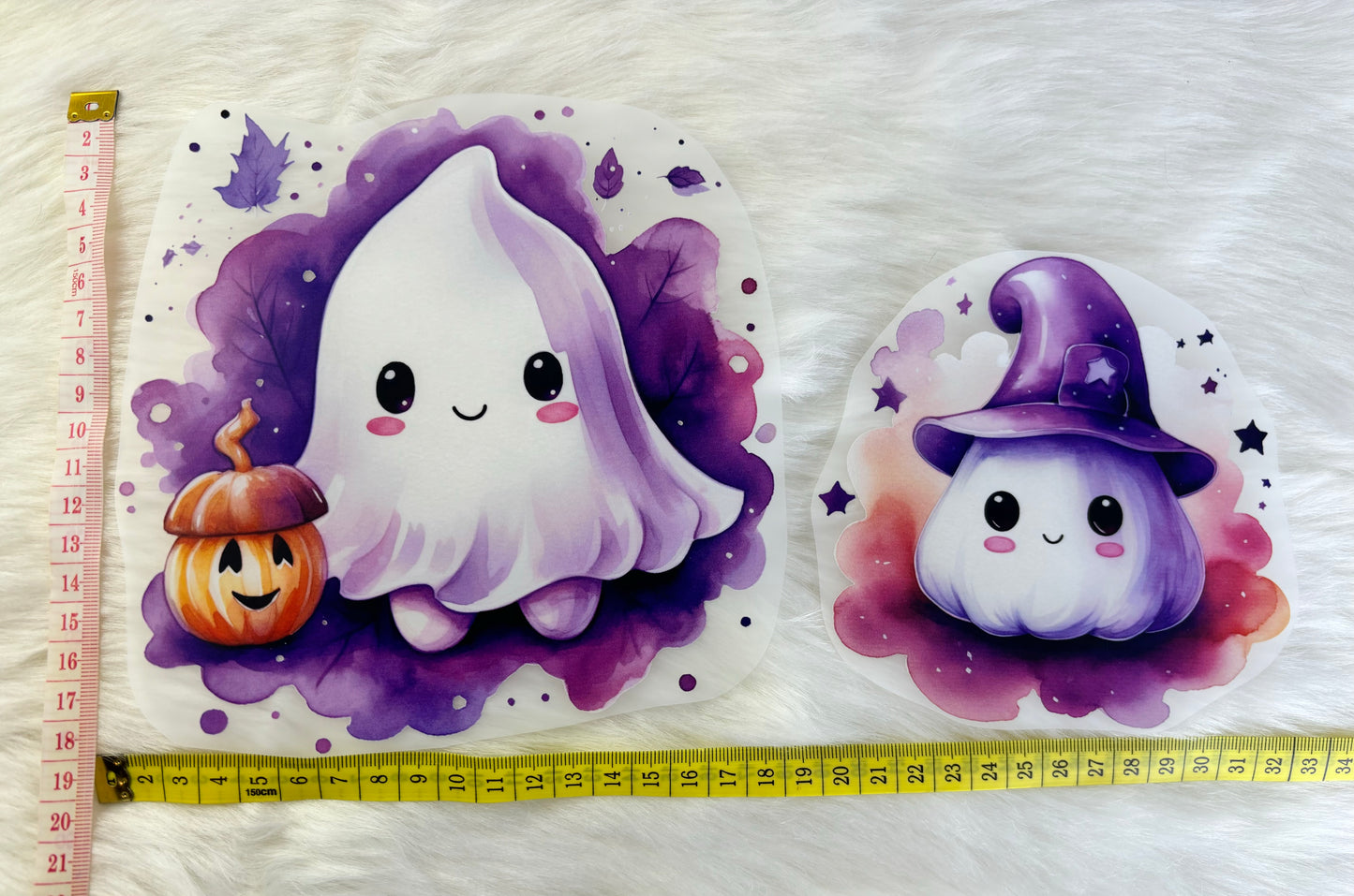 Bügelbild Halloween Gespenst