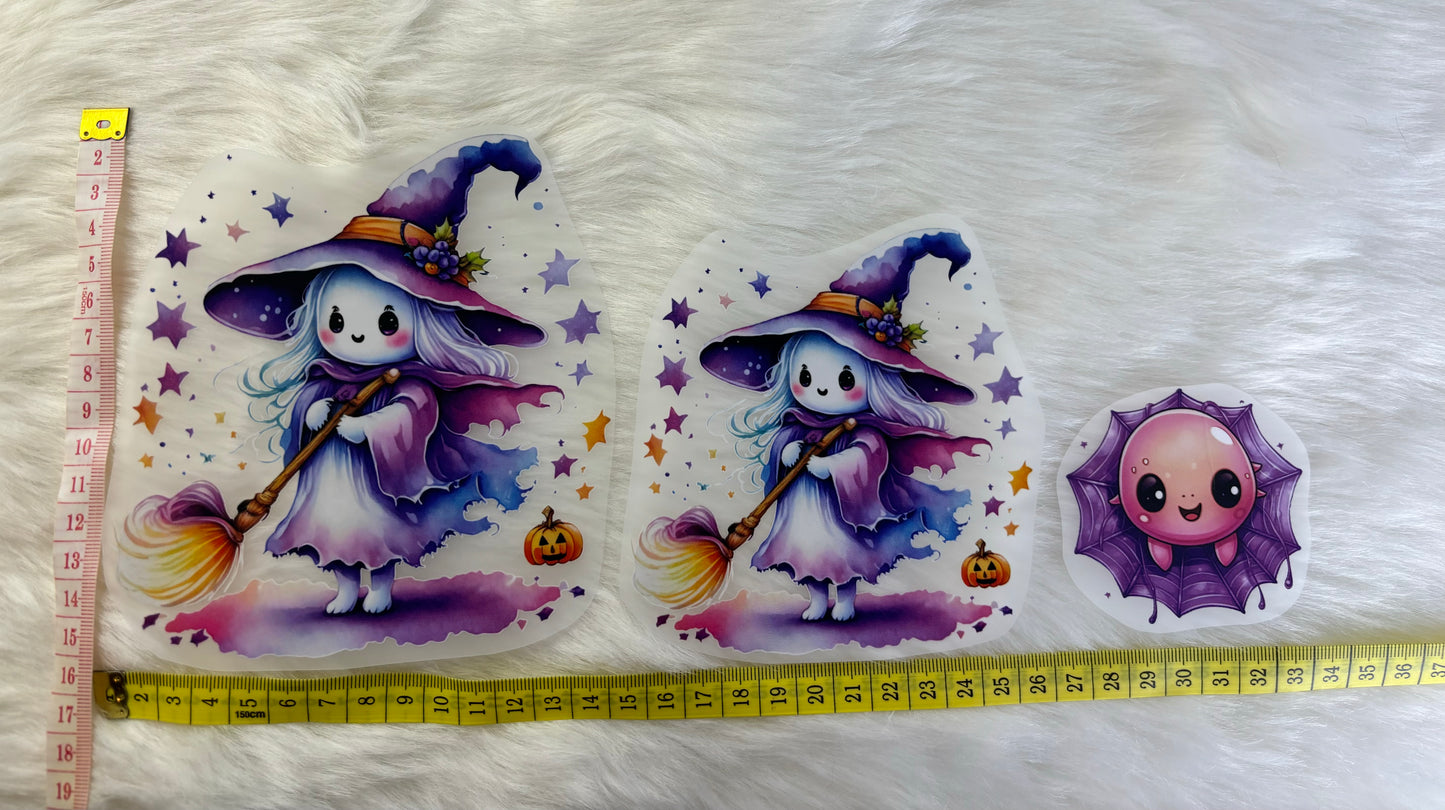 Bügelbild Halloween Geist