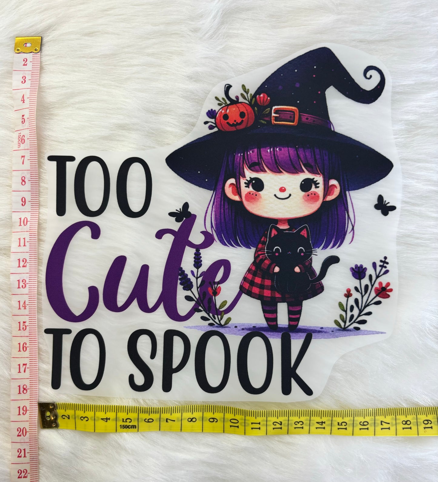 Bügelbild Halloween Mädchen