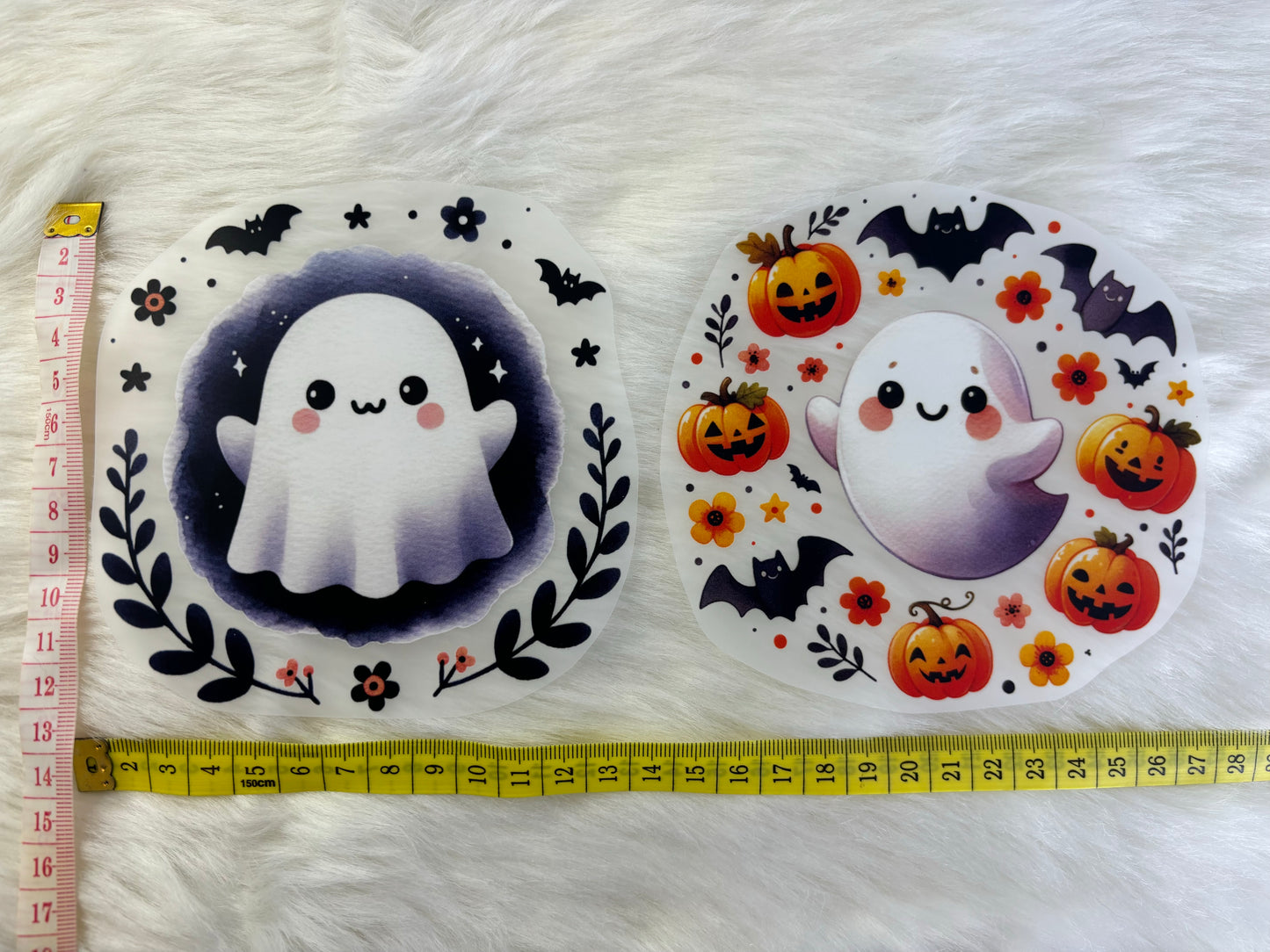 Bügelbild Halloween Gespenst