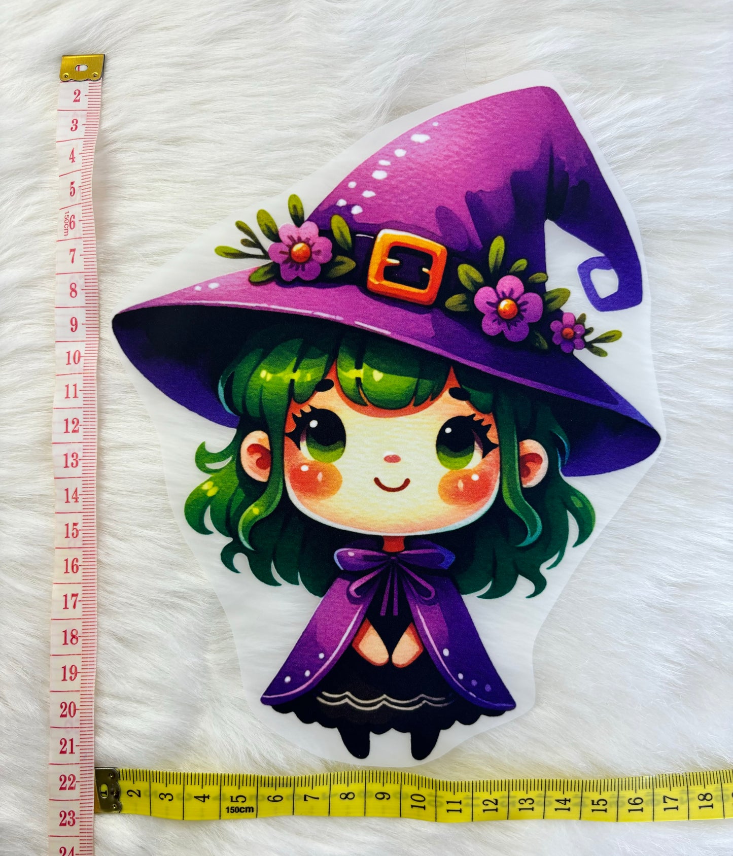 Bügelbild Halloween Mädchen