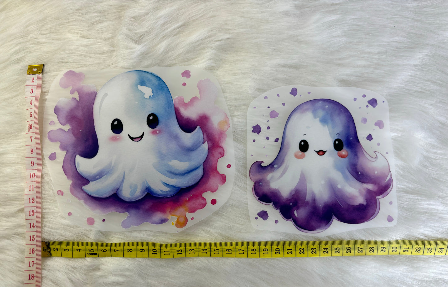 Bügelbild Halloween Gespenst