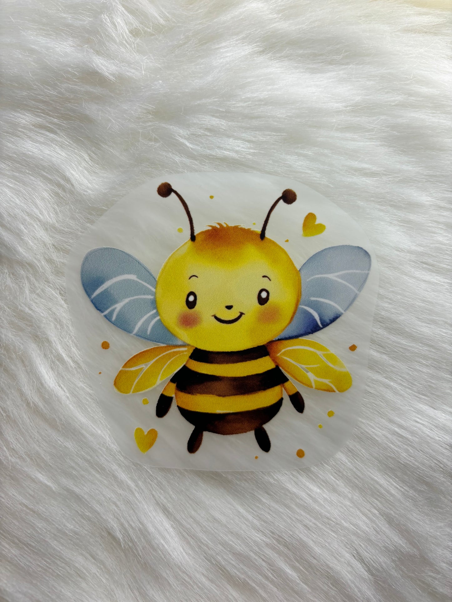Bügelbild Biene