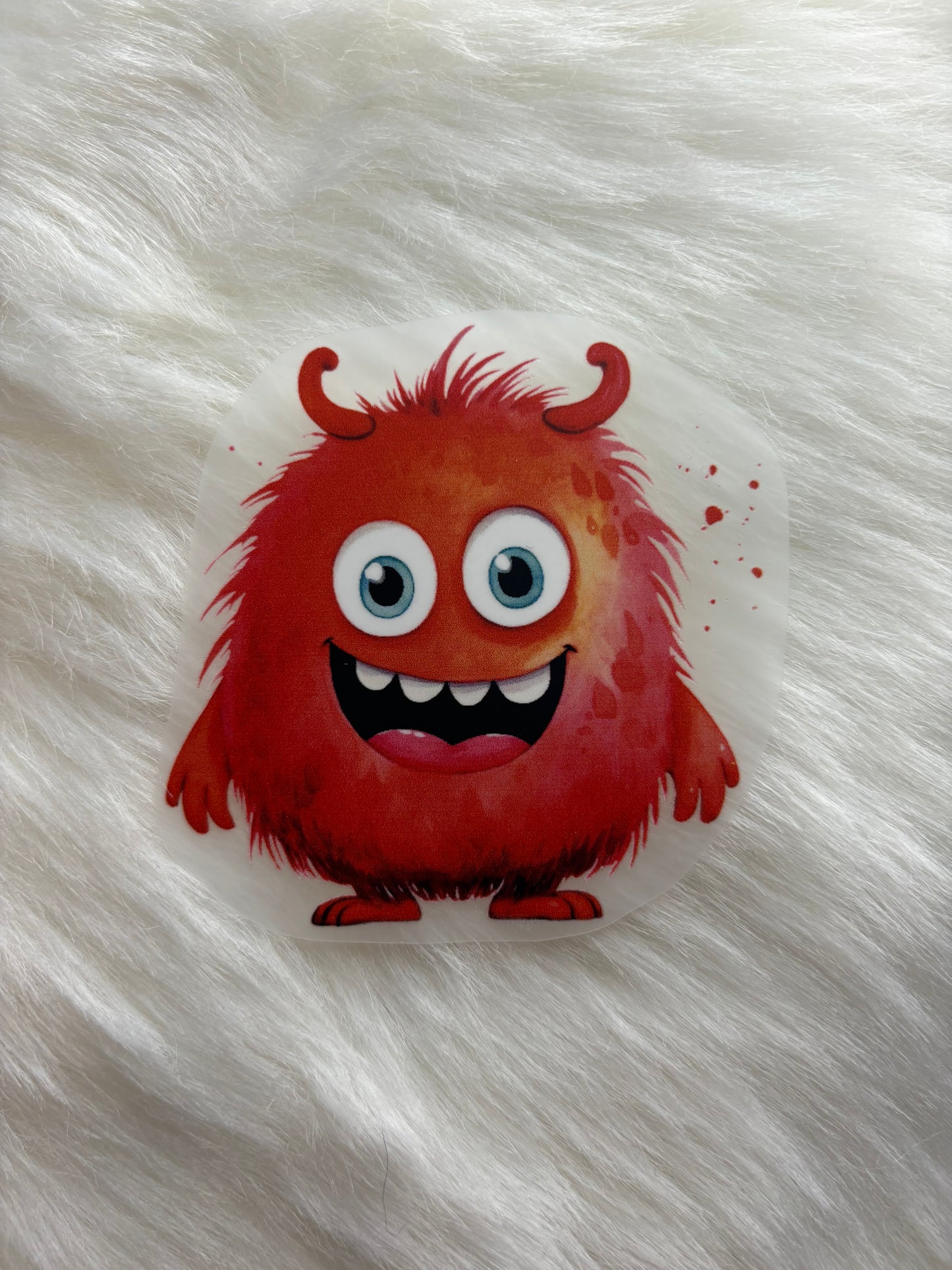 Bügelbild Monster