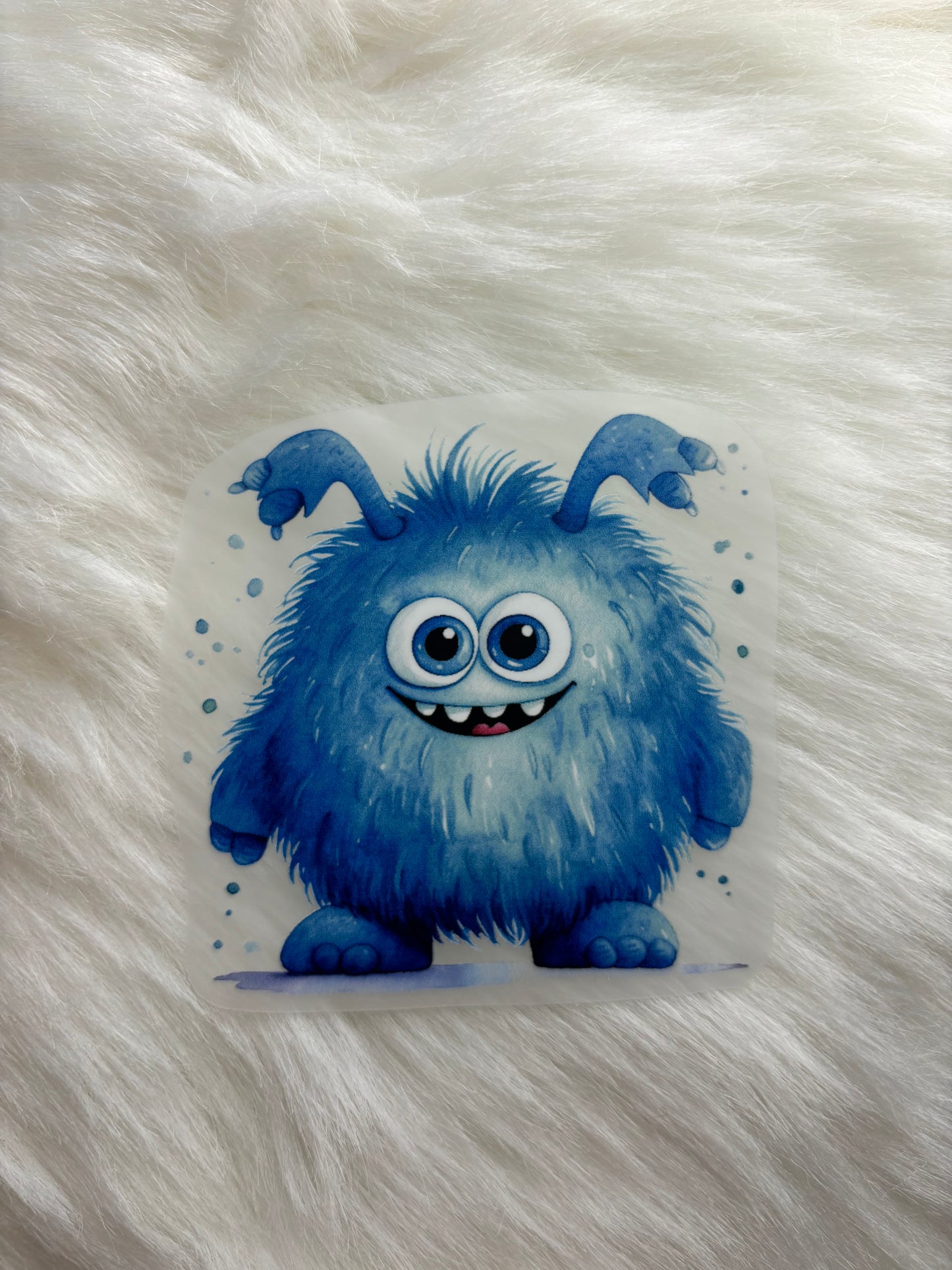 Bügelbild Monster