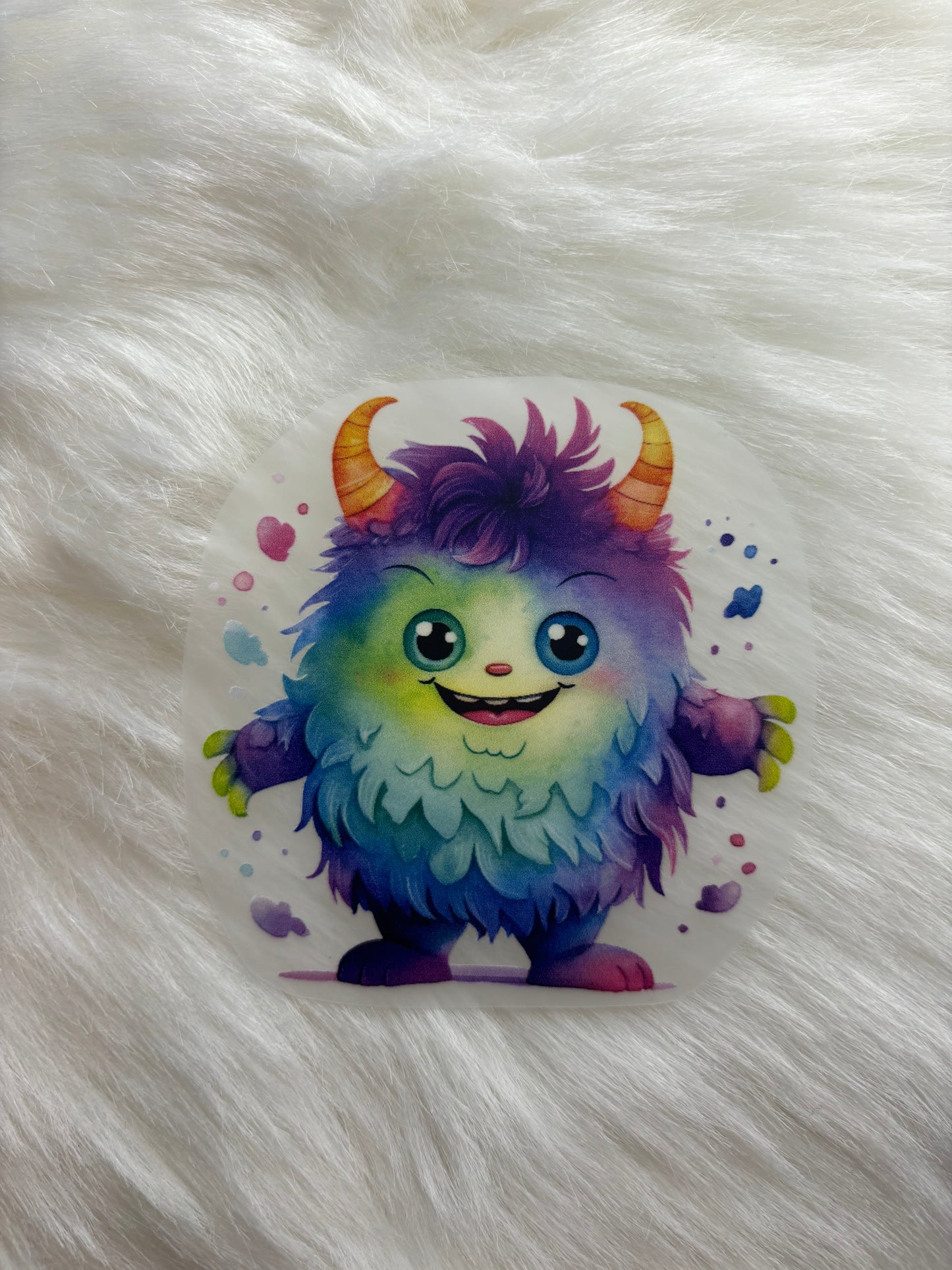 Bügelbild Monster