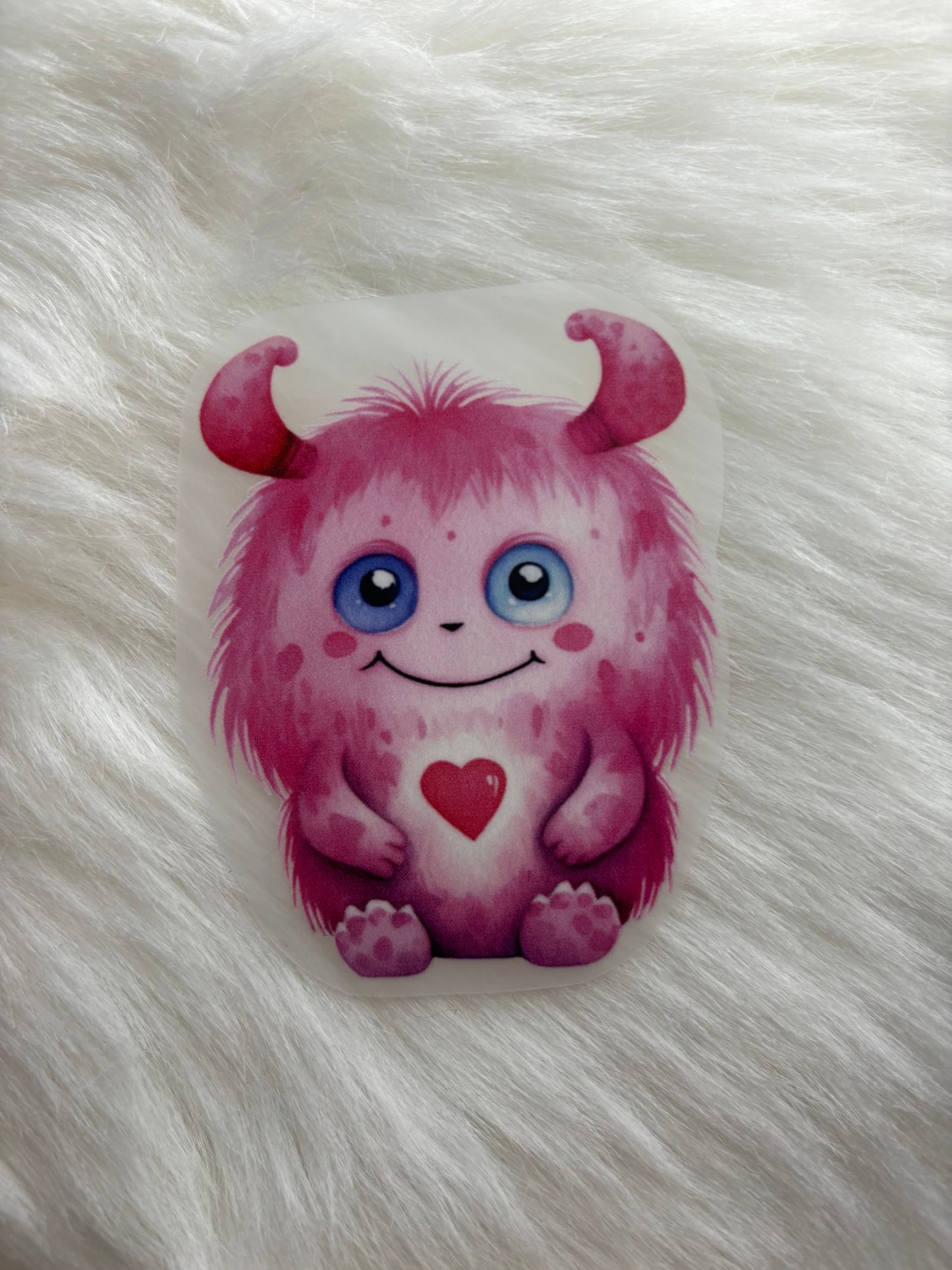 Bügelbild Monster