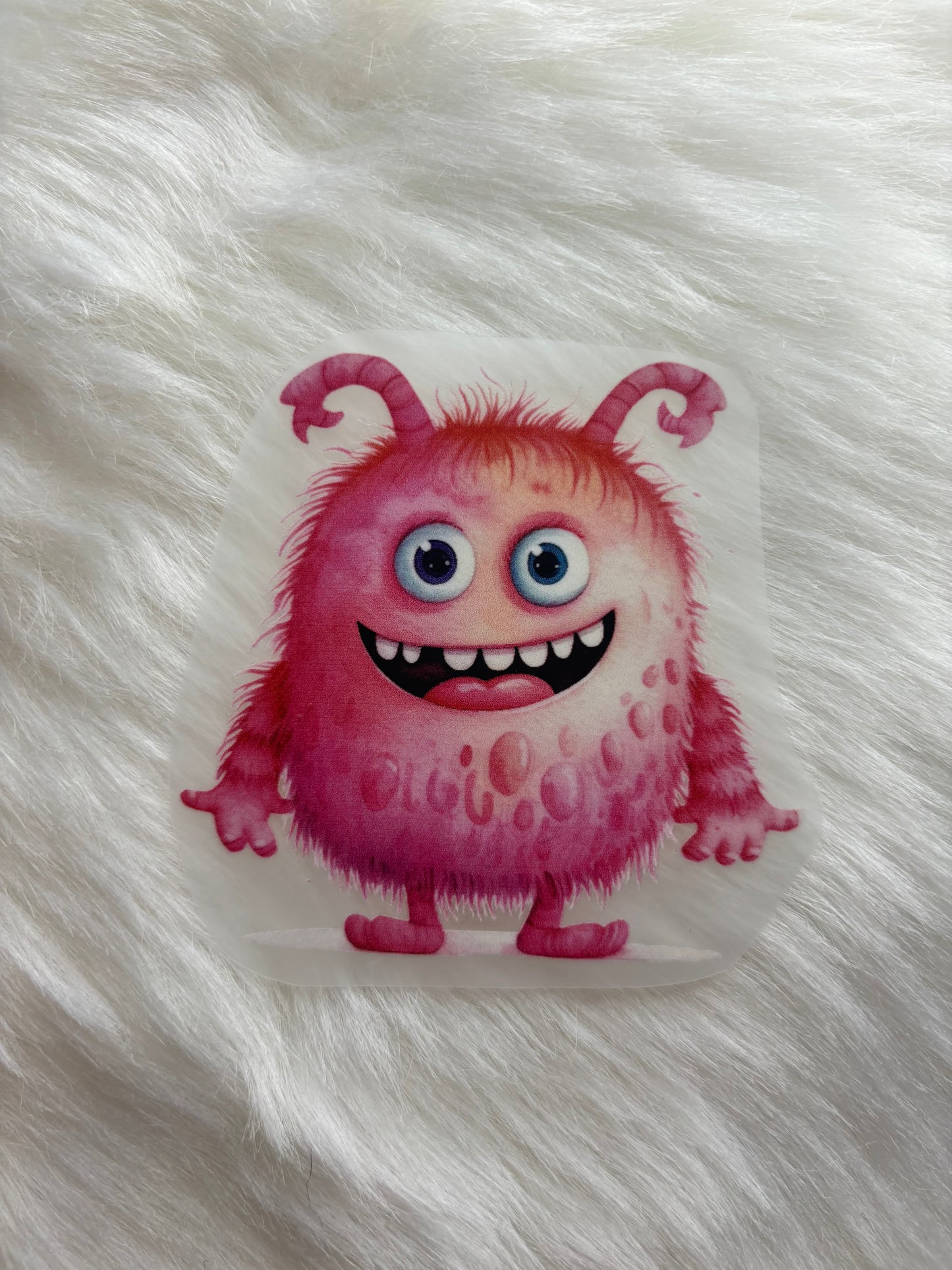 Bügelbild Monster