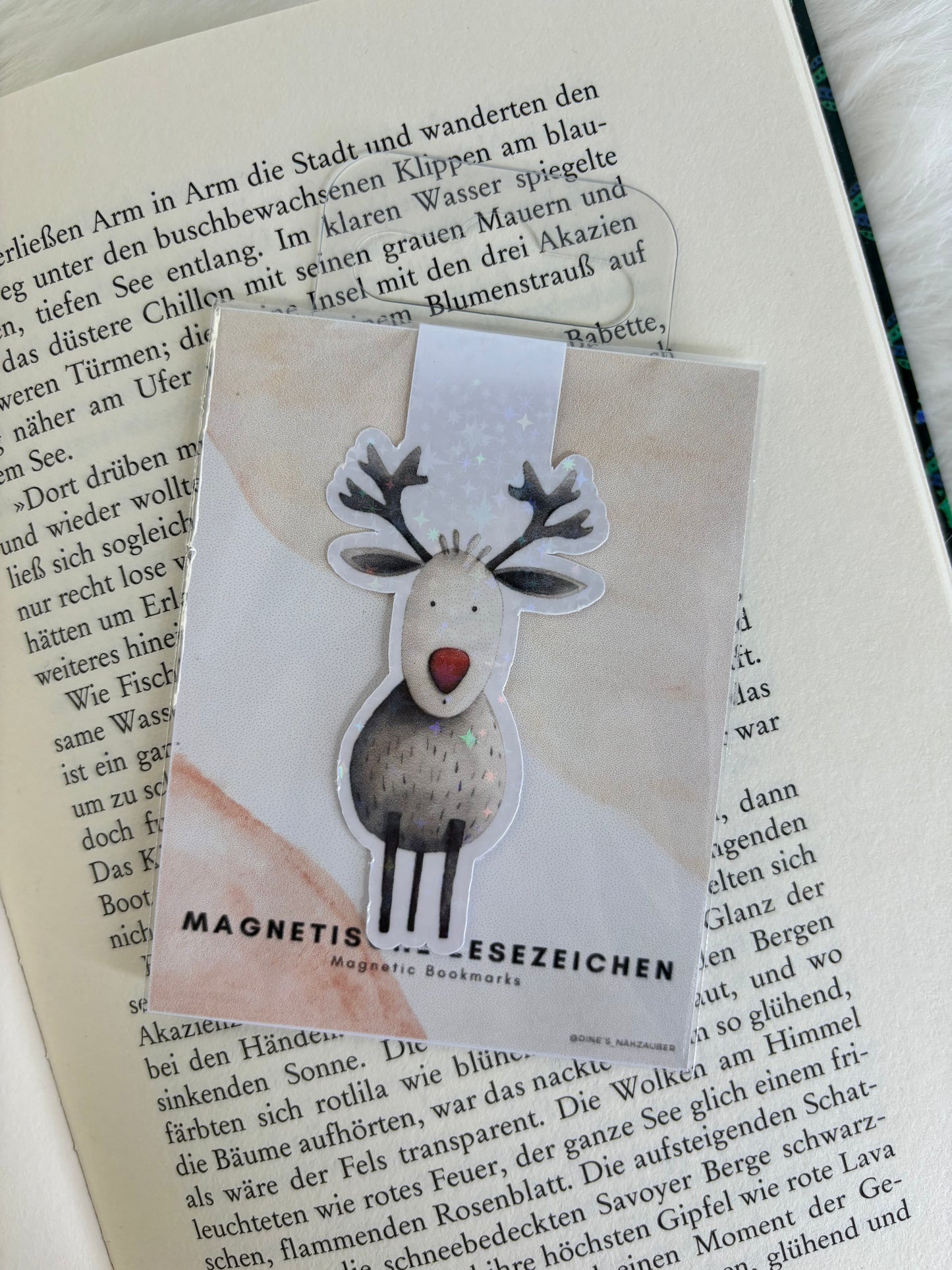 Magnetisches Lesezeichen Reh