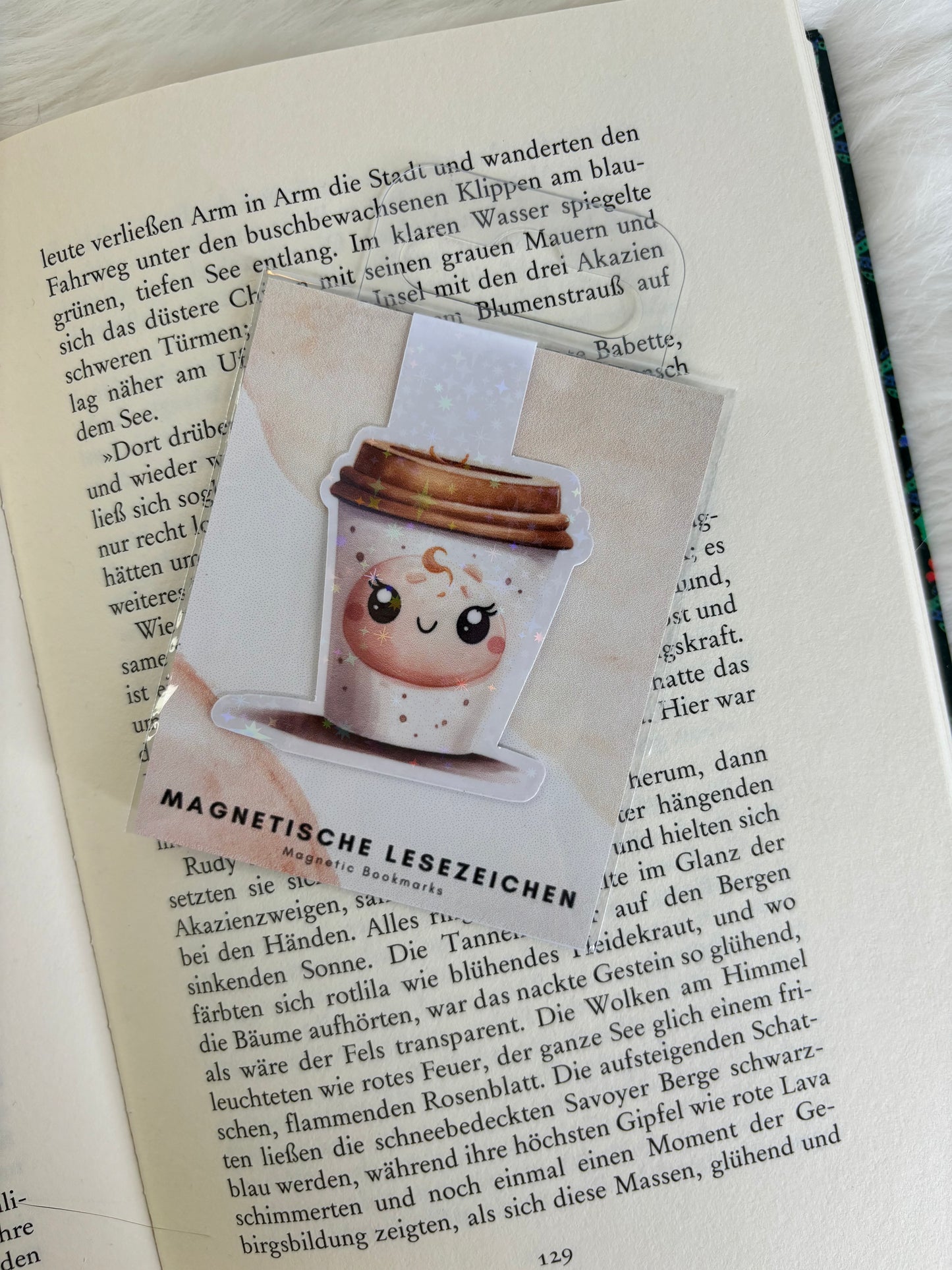 Magnetisches Lesezeichen Becher