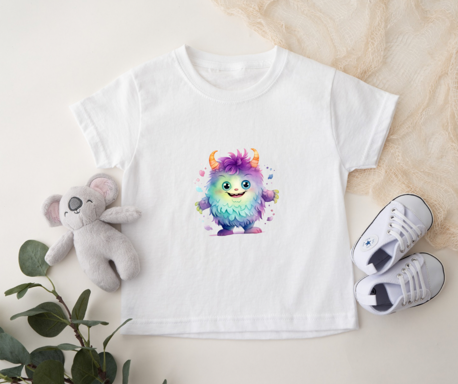 Bügelbild Monster
