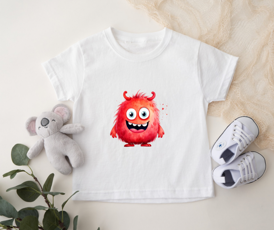 Bügelbild Monster