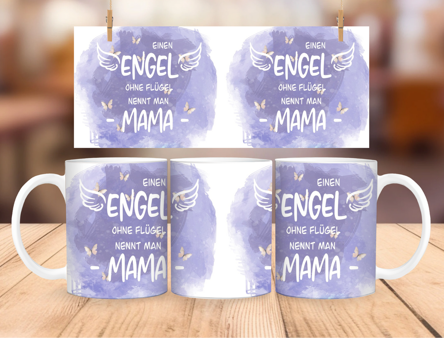 Tasse „Mama – Ein Engel ohne Flügel“