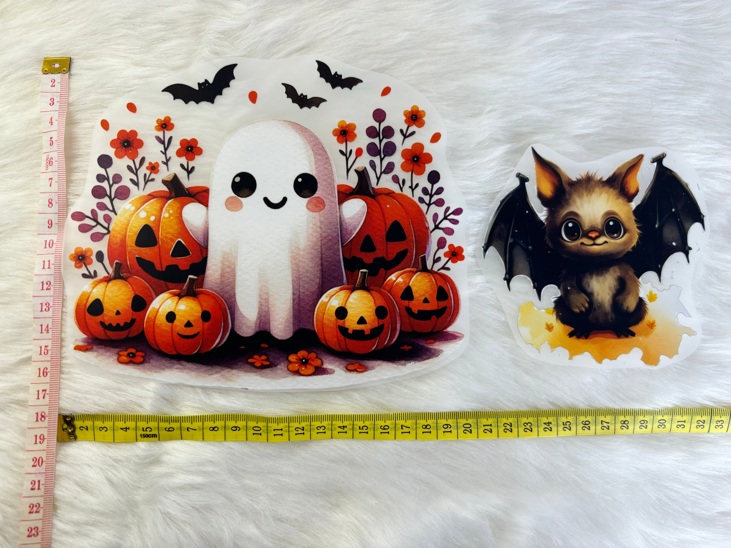 Bügelbild Halloween Fledermaus