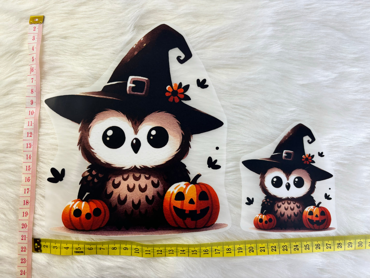 Bügelbild Halloween Eule