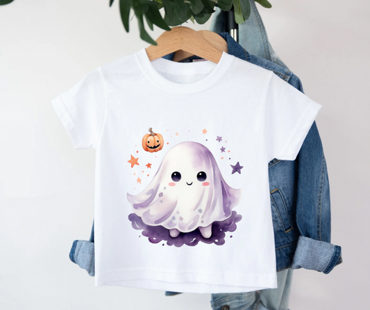 Bügelbild Halloween Gespenst