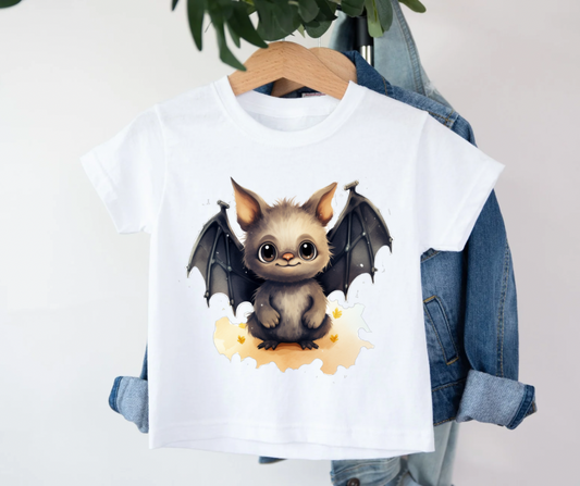 Bügelbild Halloween Fledermaus