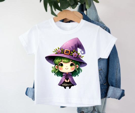 Bügelbild Halloween Mädchen