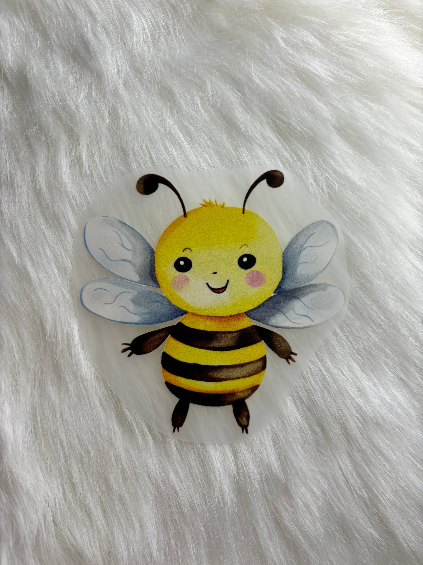 Bügelbild Biene