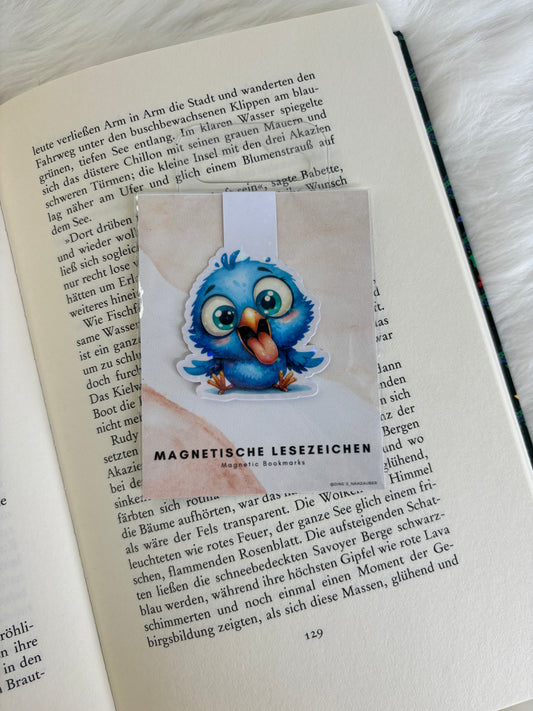 Magnetisches Lesezeichen Vogel