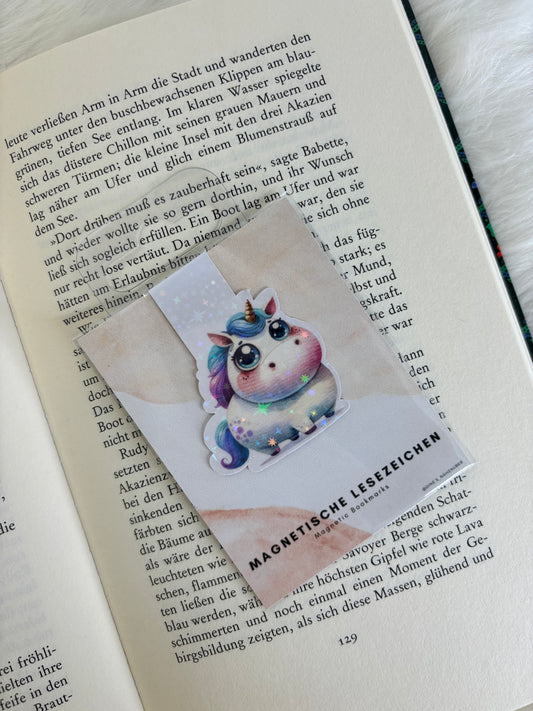 Magnetisches Lesezeichen Einhorn