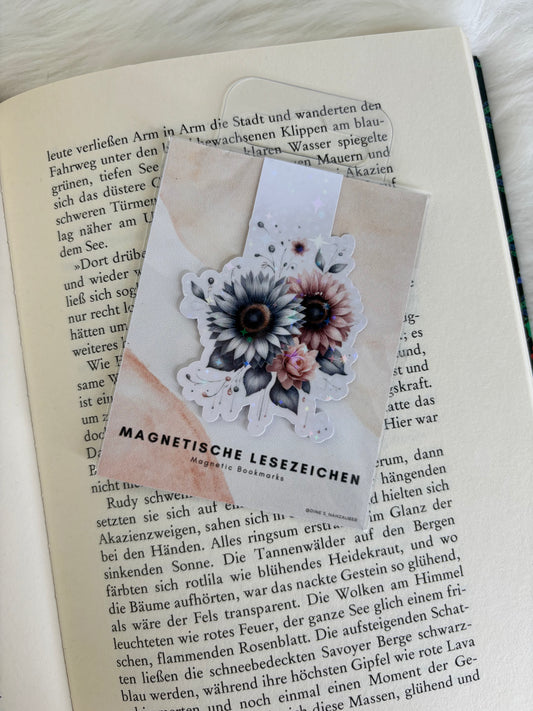 Magnetisches Lesezeichen Blume