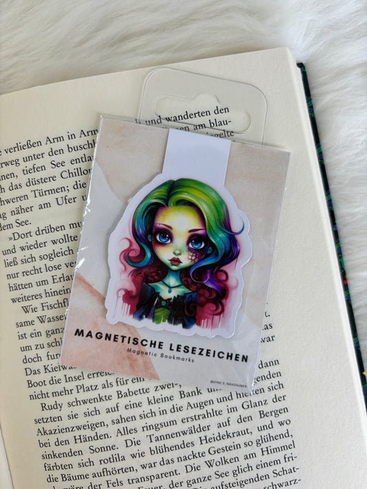 Magnetisches Lesezeichen Frau