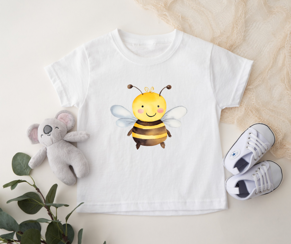 Bügelbild Biene